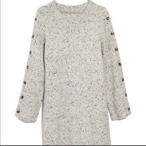 Madewell Sweater Dress - Donegal Snow